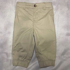 Joe Fresh 6-12 month beige cargos - baby clothing - baby cargos
